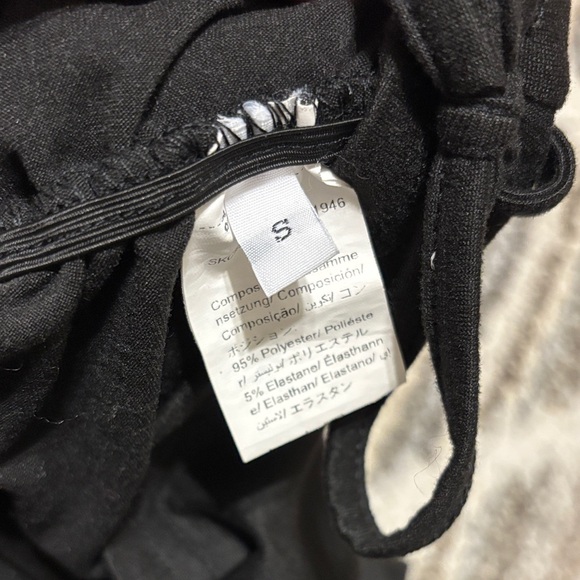 Black Crop Tank with colorful Handprint Graphics - Picture 2 of 2